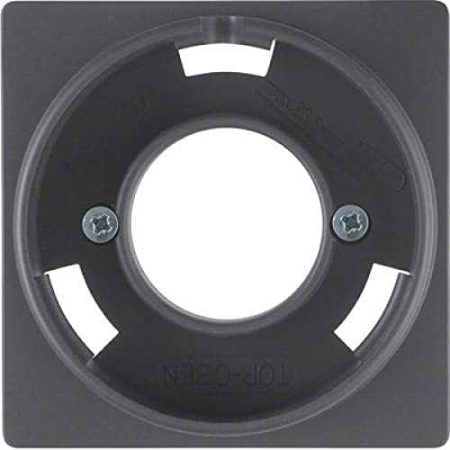 Berker 11986086 Zentralstück für Lichtsignal E14 Q.1/Q.3 anthrazit, samt Mesch Shop Berker 11986086 Zentralstück für Lichtsignal E14 Q.1/Q.3 anthrazit, samt Mesch Shop